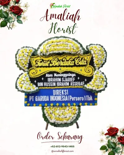 Papan Bunga Duka di Cikidung