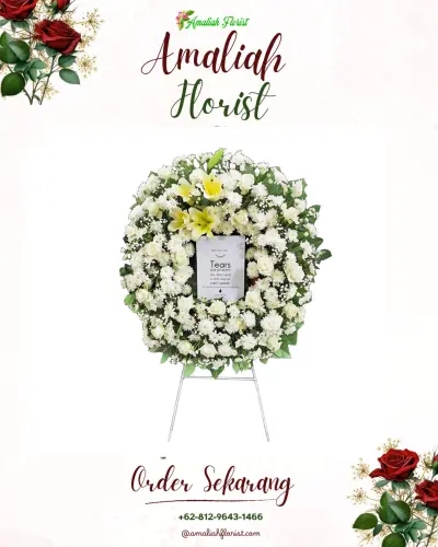 Krans Bunga Duka Cita di Cikidung